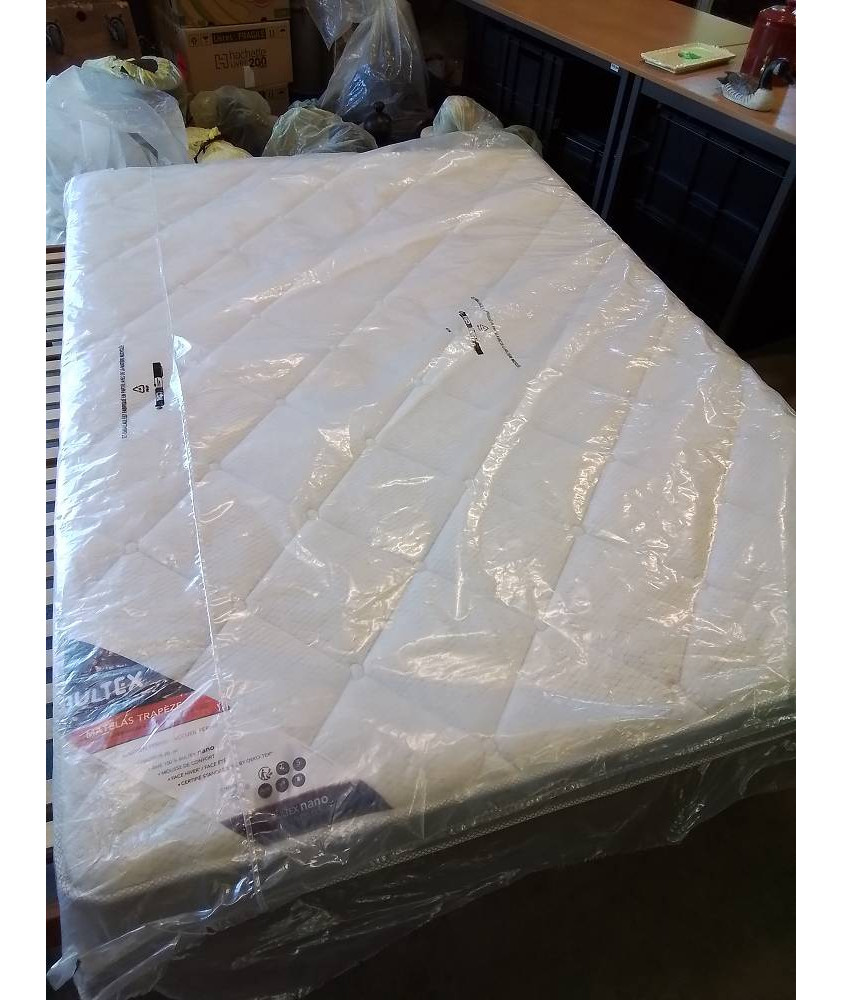 MATELAS MOUSSE BULTEX 140X190X20CM