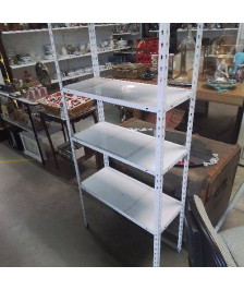 ETAGERE METAL BLANCHE