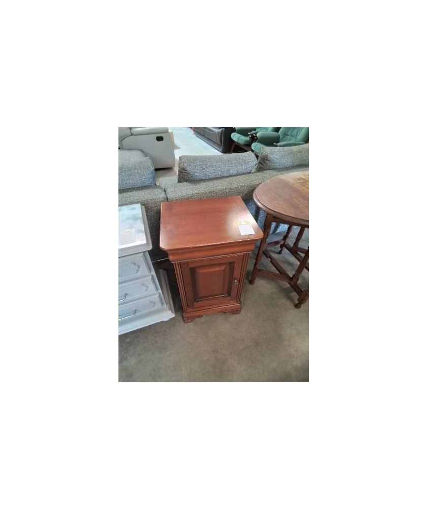 CHEVET BOIS 1 TIROIR 1 PORTE STYLE LOUIS PHILIPPE 