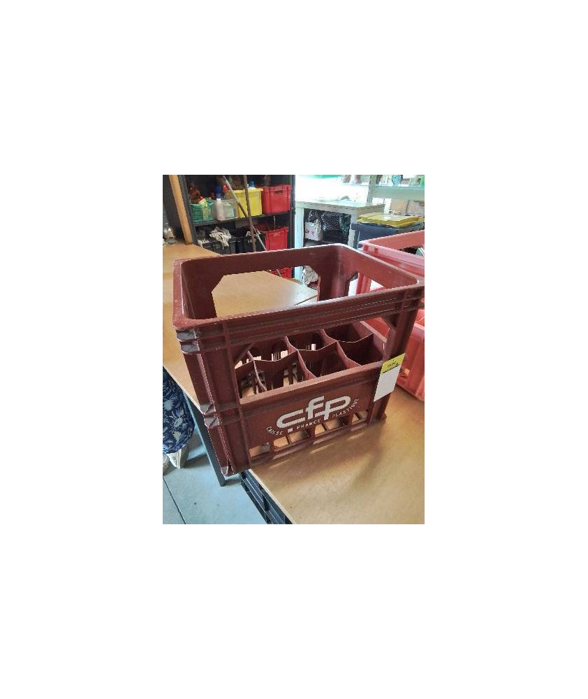 CASIER A BOUTEILLES RÉSINE ROUGE CFP 