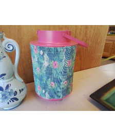 LANTERNE MOTIF TROPICAL 