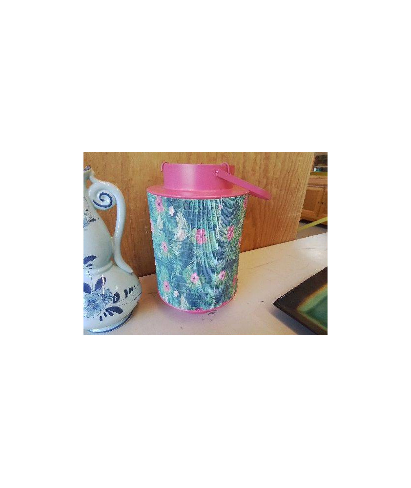 LANTERNE MOTIF TROPICAL 