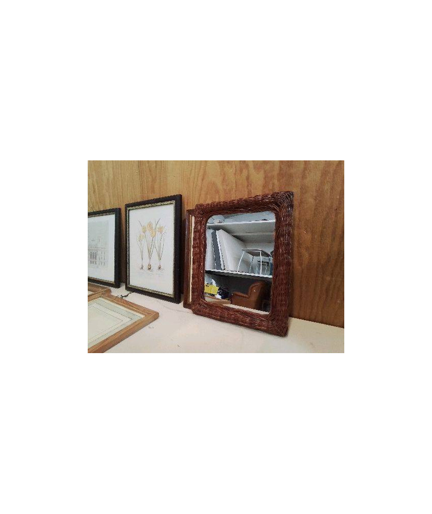 PETIT MIROIR CANNÉE 