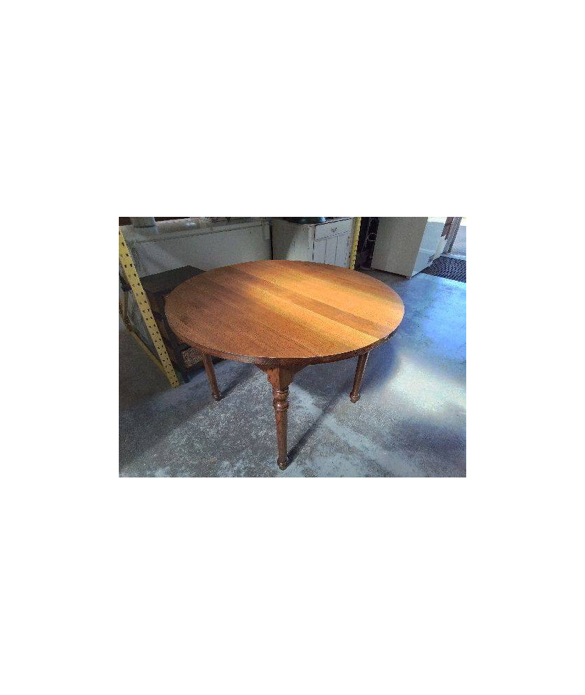 TABLE RONDE EN CHÊNE 