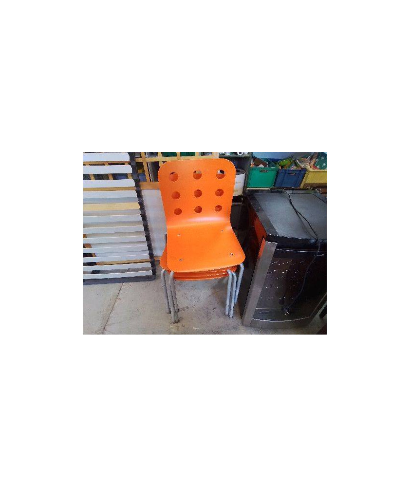 CHAISE DE CANTINE ORANGEA
