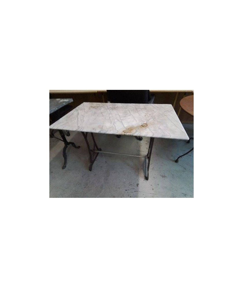 TABLE BISTROT EN MARBRE