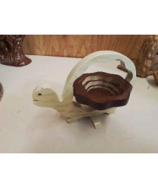 TORTUE EN BOIS 