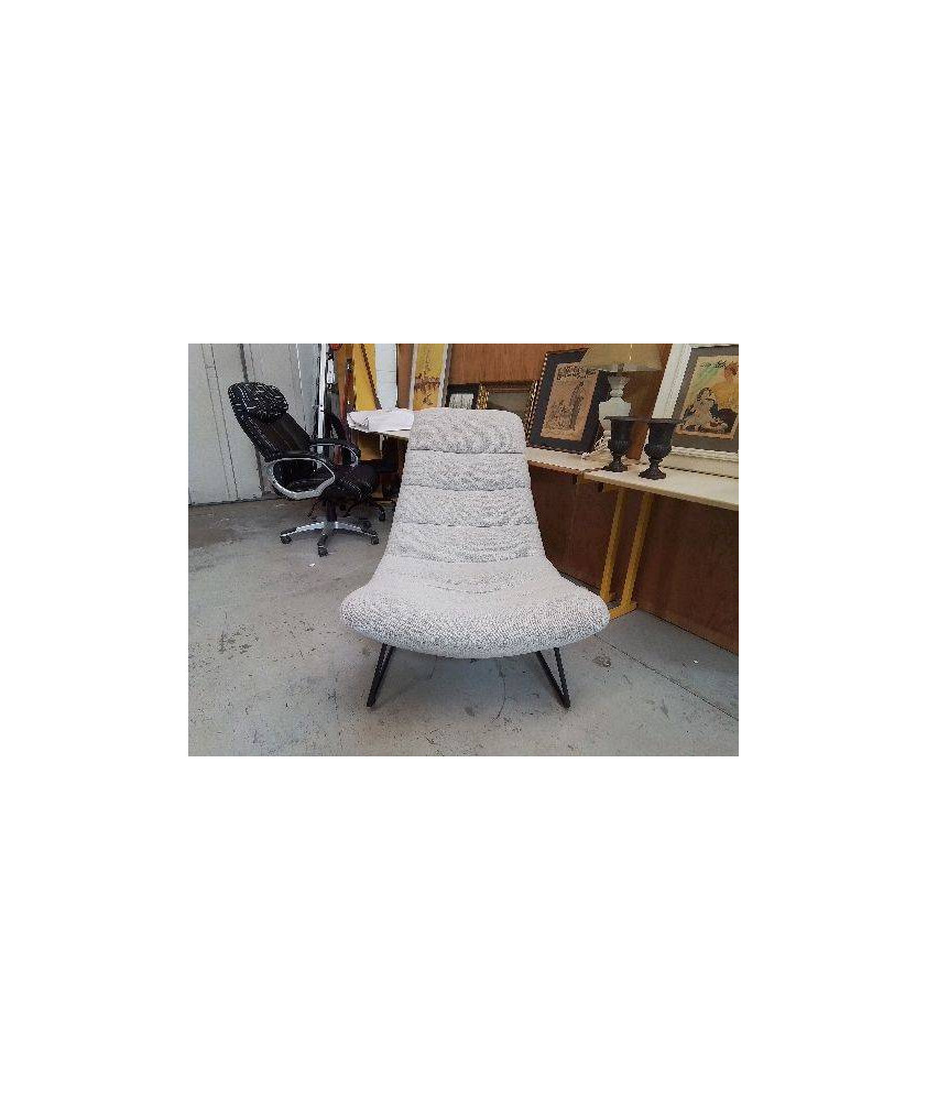 FAUTEUIL LOUNGE GRIS 