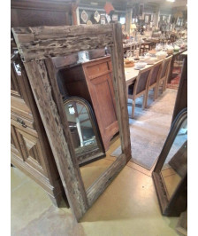 MIROIR MURAL BOIS 150X80