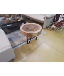 TABLE DE SALON BOIS EXOTIQUE 