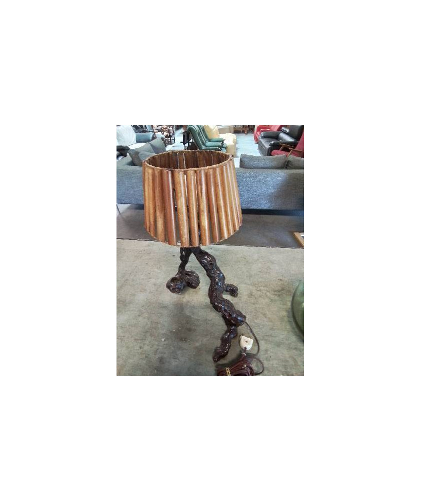 LAMPE CEP DE VIGNE AJ BAMBOU REFENDU 