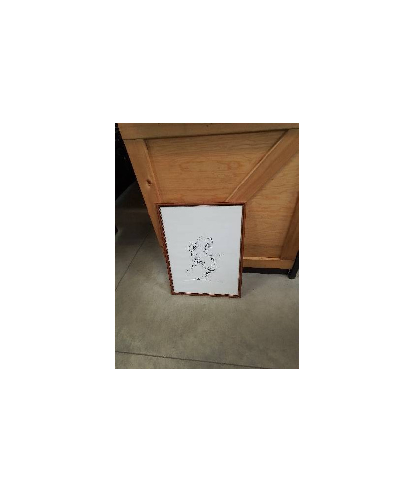 ENCRE CHEVAL CABRE 47X64