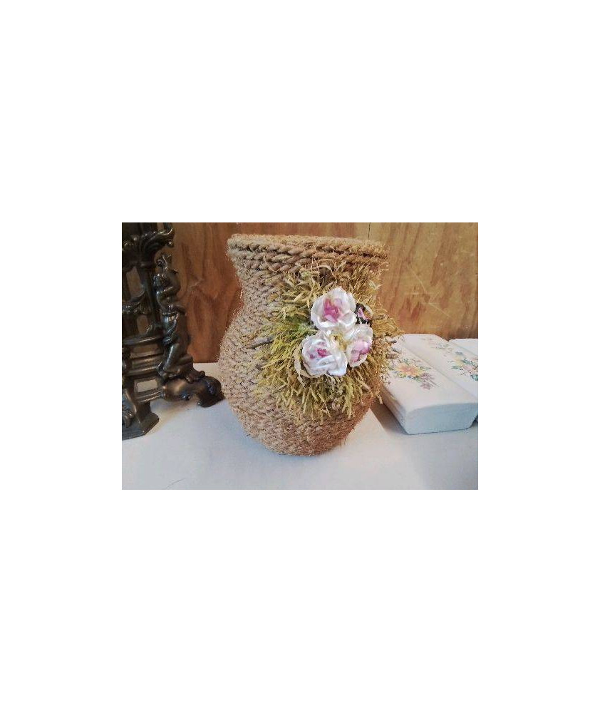 VASE EN CORDE 