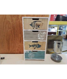 CASIER DE RANGEMENT EN BOIS