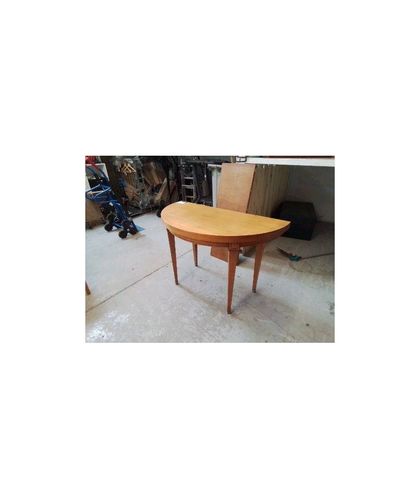 TABLE DEMI LUNE DE STYLE LOUIS XVI