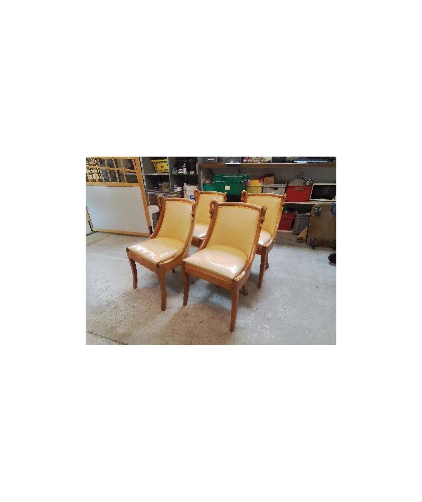 CHAISE COL DE CYGNE