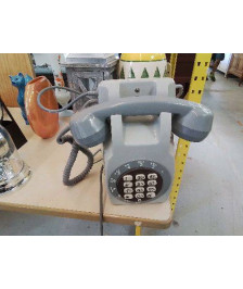 TÉLÉPHONE VINTAGE GRIS 