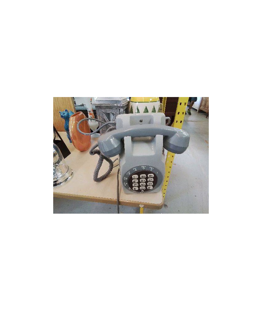 TÉLÉPHONE VINTAGE GRIS 