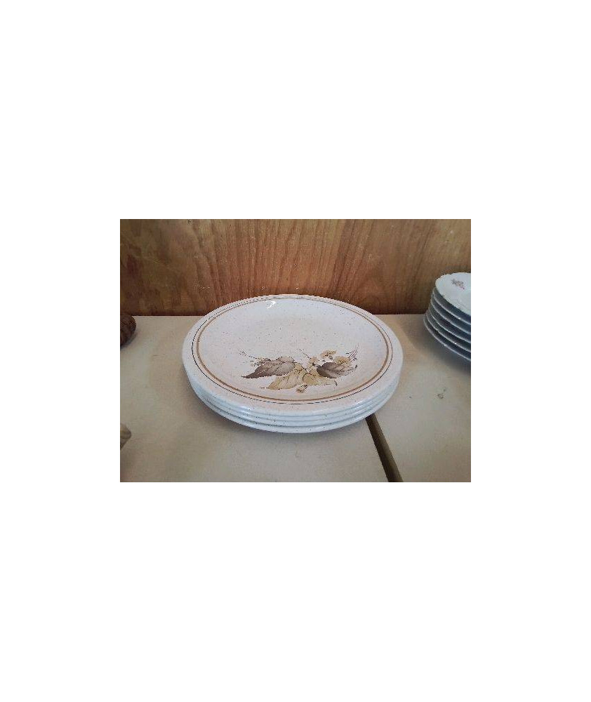 LOT DE 4 ASSIETTES 