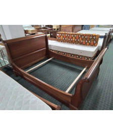LIT EN BOIS LOUIS PHILIPPE 140X190 