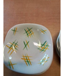 36 ASSIETTES CÉRAMIQUE KELLER&GUERIN LUNÉVILLE MILIEU XXE