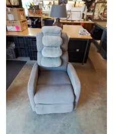 FAUTEUIL RELAX ELECTRIQUE TISSU GRIS