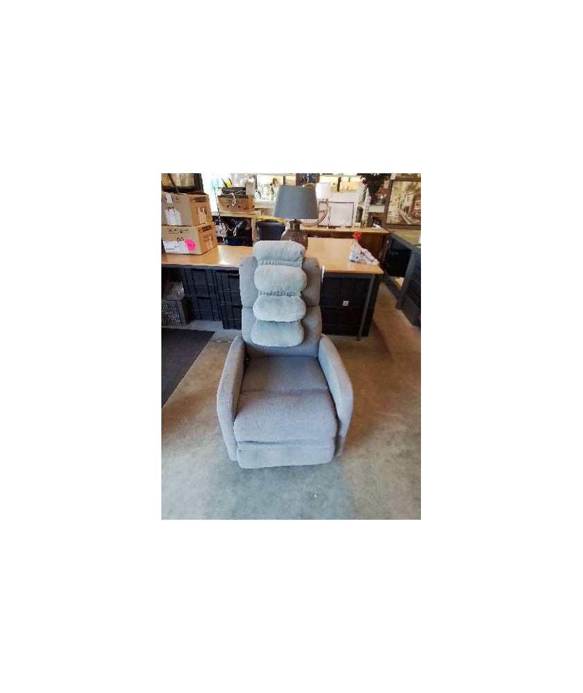 FAUTEUIL RELAX ELECTRIQUE TISSU GRIS