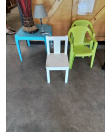 CHAISE ENFANT KRITER BOIS BLANC 