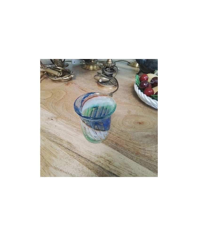 PETIT VASE PATTE DE VERRE