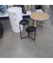 PRESENTOIRE A PLANTE NOIR