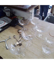 LOT 5 VERRES A BOURGOGNE