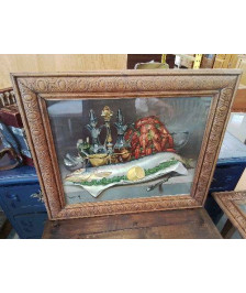 REPRODUCTION NATURE MORTE ENCADRÉ 