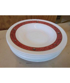 LOT DE 6 ASSIETTES 