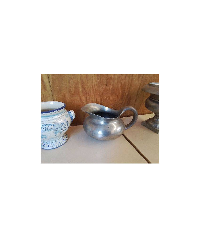 PICHET PLAT EN ETAIN