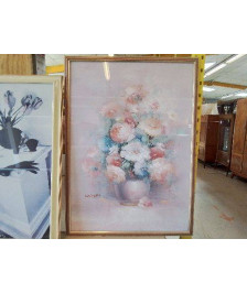 CADRE PEINTURE POT À FLEUR 