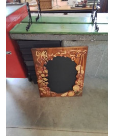 TABLEAU ARDOISE DÉCOR AUX FRUITS COUNTRY CORNER 