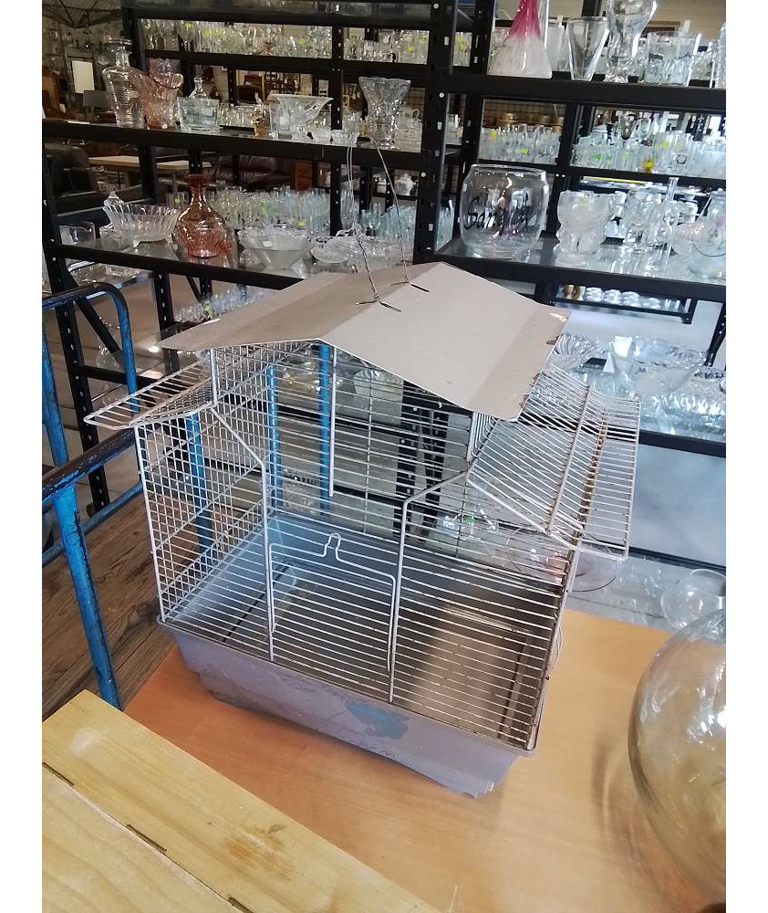 CAGE A OISEAUX MÉTAL 