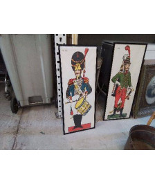 GRAVURE MILITAIRE TAMBOUR