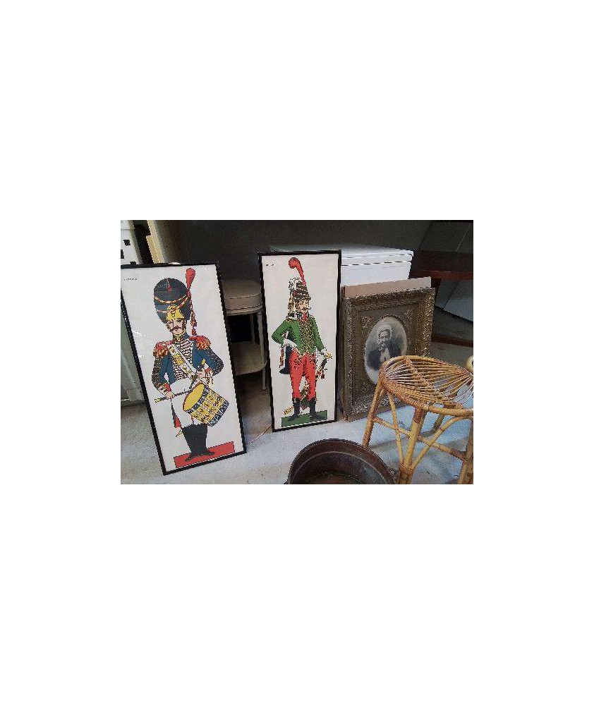 GRAVURE MILITAIRE HUSSARD