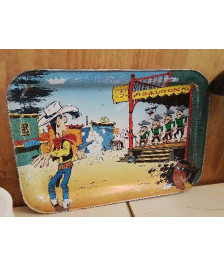 PLATEAU METALIQUE LUCKY LUKE