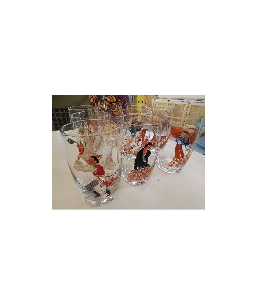 VERRE DECORS ESPAGNOL 
