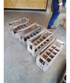 PORTE BOUTEILLES BOIS NATUREL 10 BTS