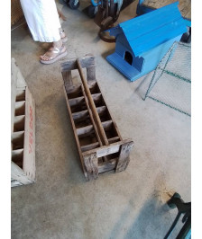 PORTE BOUTEILLES BOIS 10 BTS DÉBUT XXE