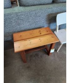 BANC RECTANGULAIRE A ENTRETOISE PIN