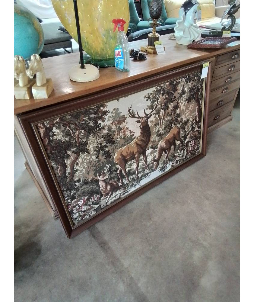 TAPISSERIE CERF 
