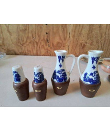 SET DE CONDIMENT BLEU