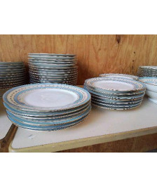 LOT 6 ASSIETTES PLATES 