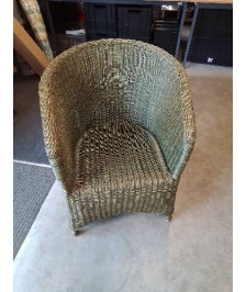 FAUTEUIL OSIER VERT 