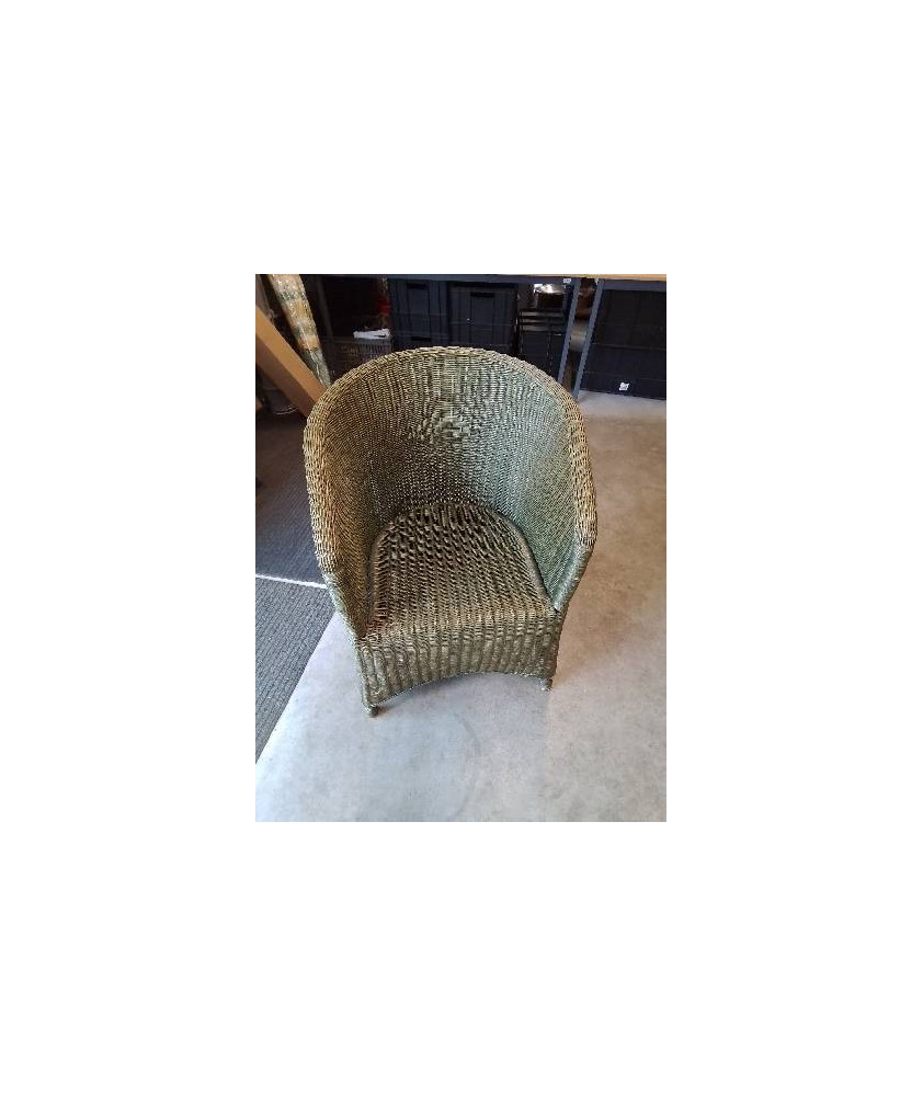 FAUTEUIL OSIER VERT 