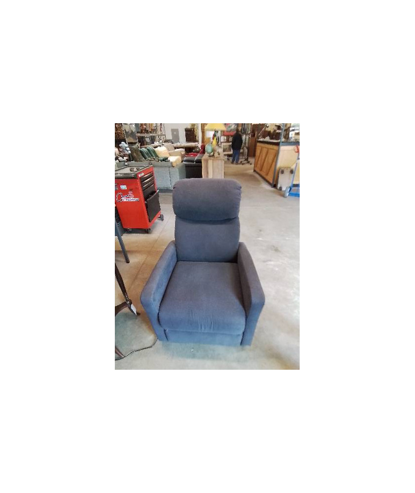 FAUTEUIL RELAX ELECTRIQUE TISSU GRIS